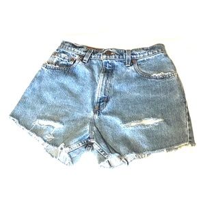 Vintage Levi’s Jeans Cut Off Shorts